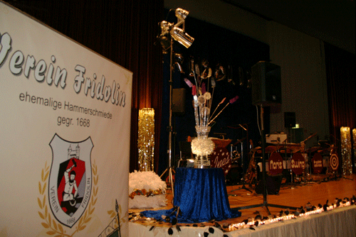 Fridolin-Ball - Bühne