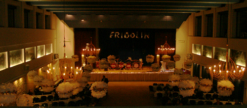Fridolin-Ball - Der Saal